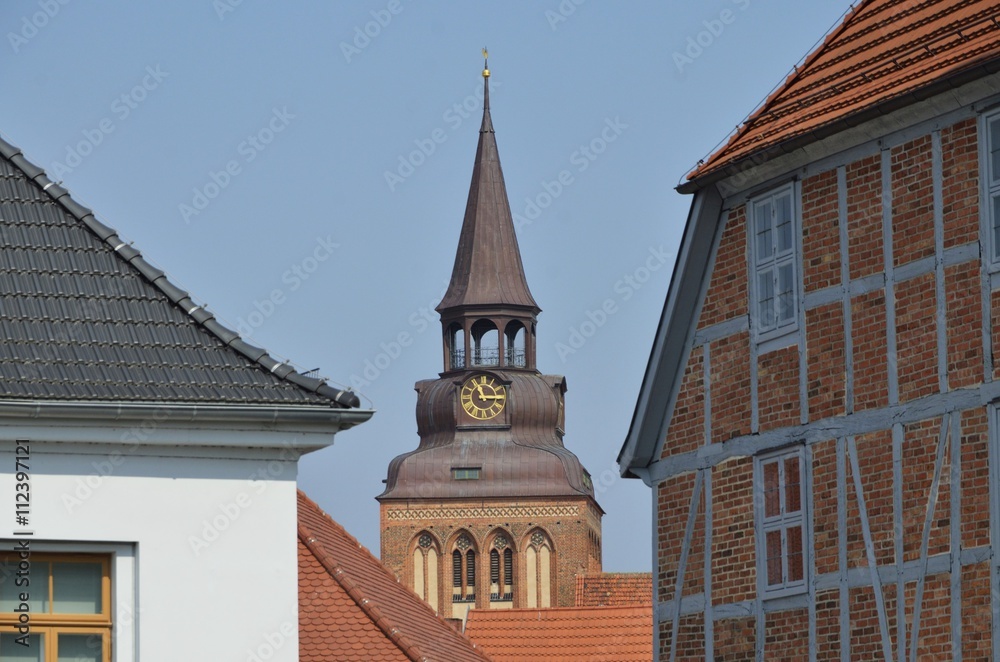 Turm der Marienkirche in Güstrow