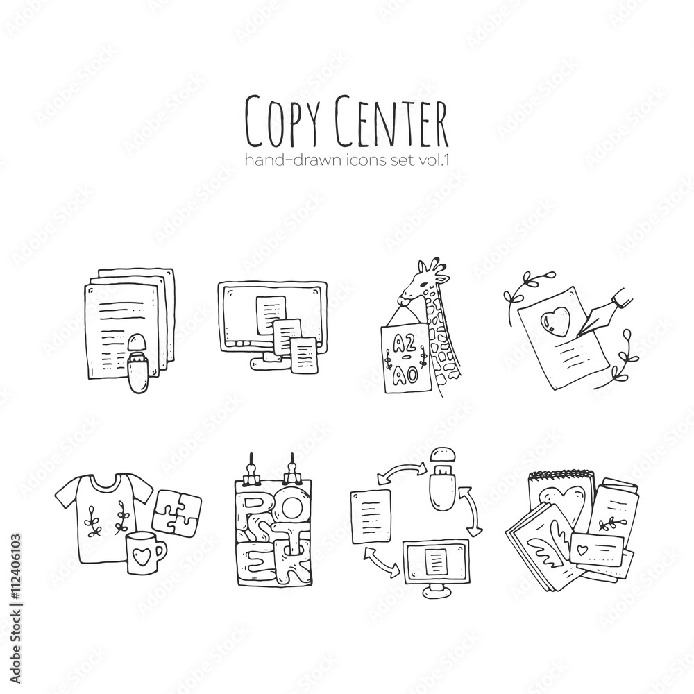 hand-drawn-copy-center-icons-set-nice-doodle-icons-for-web-usage-and