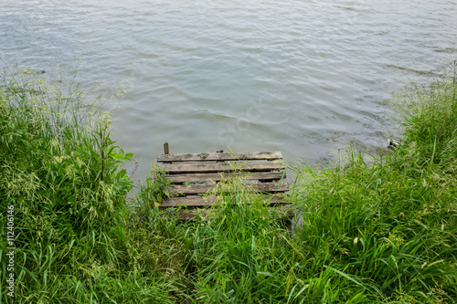 pomost / pomost nad wodą 