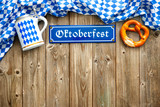 Rustic background for Oktoberfest