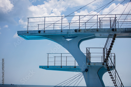 Olympic diving platform