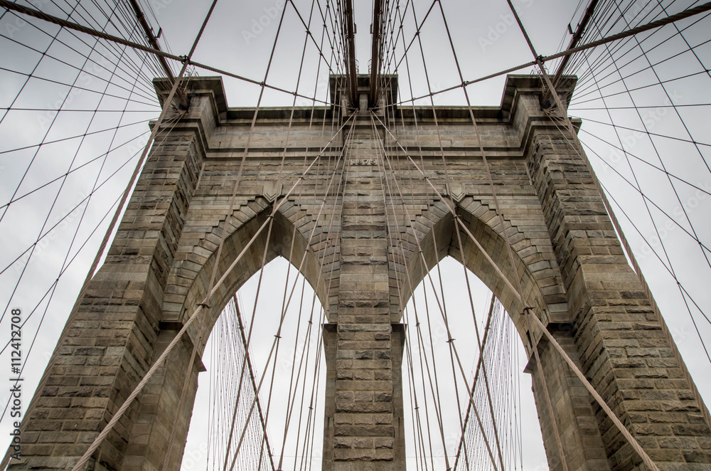 Fototapeta premium Pont de Brooklyn Nowy Jork