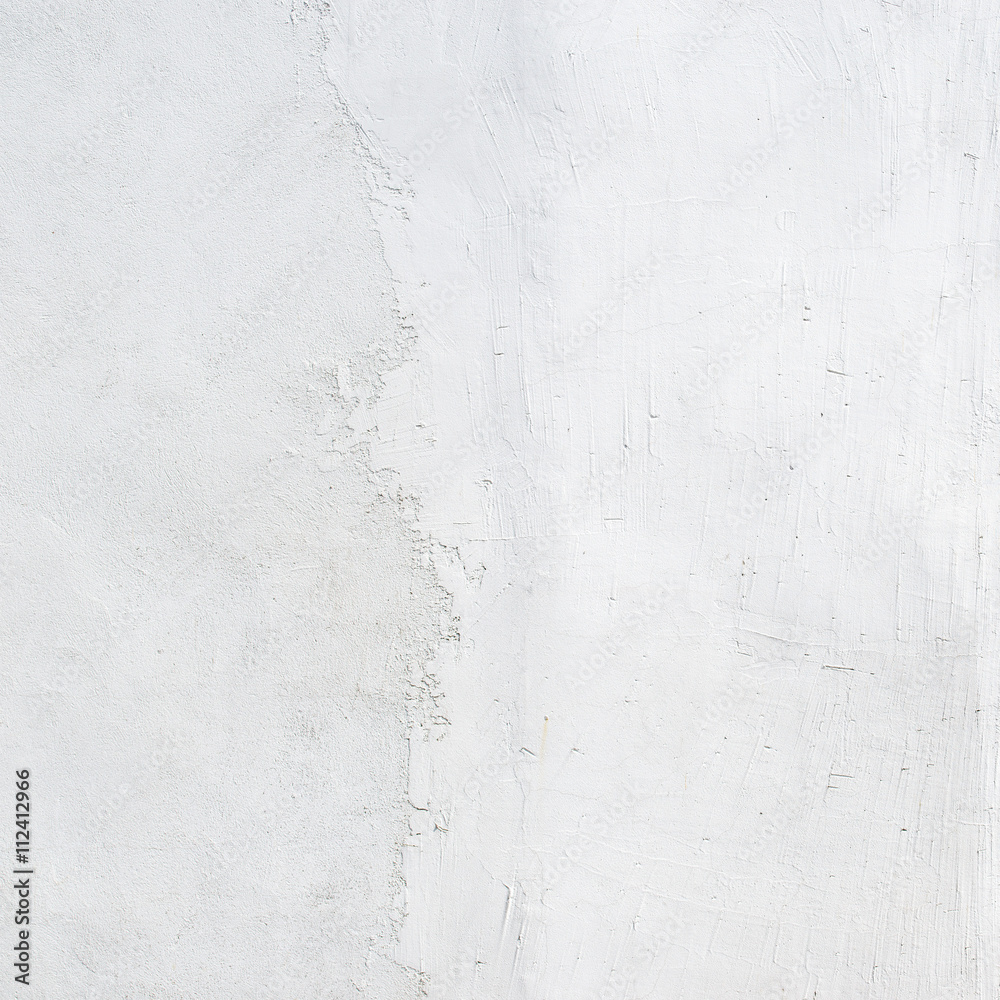 abstract white stucco painted wall texture background
