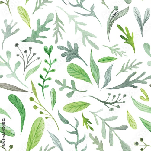 Watercolor Eco Pattern