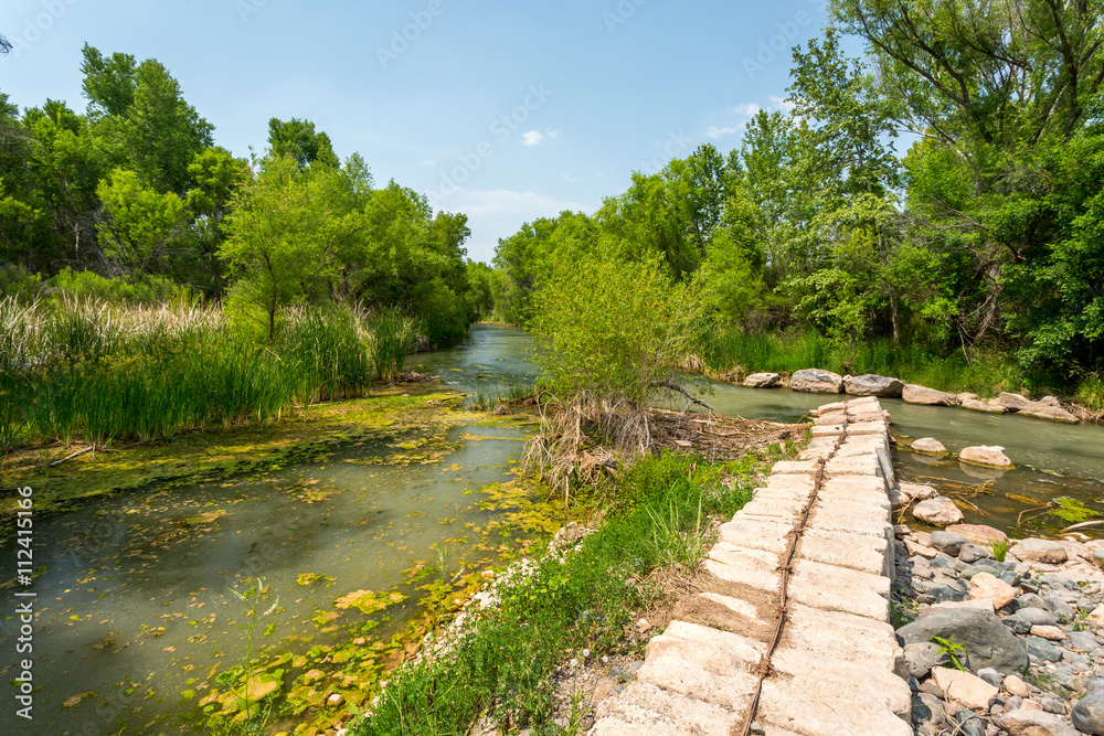 Obraz premium Verde River, Arizona.