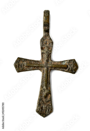 Foto old vintage pectoral cross
