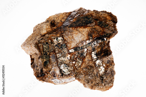 pegmatite, muscovite and biotite granite photo