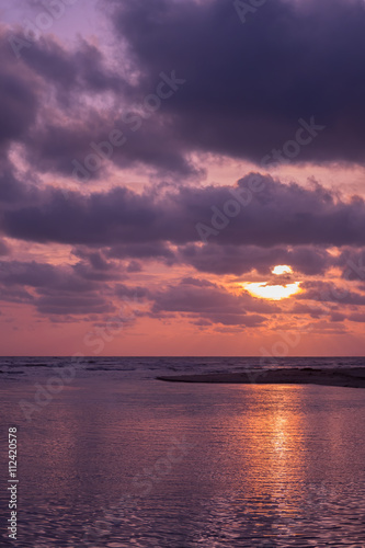 Sunset over the estuary