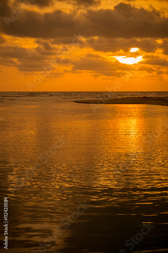 Sunset over the estuary