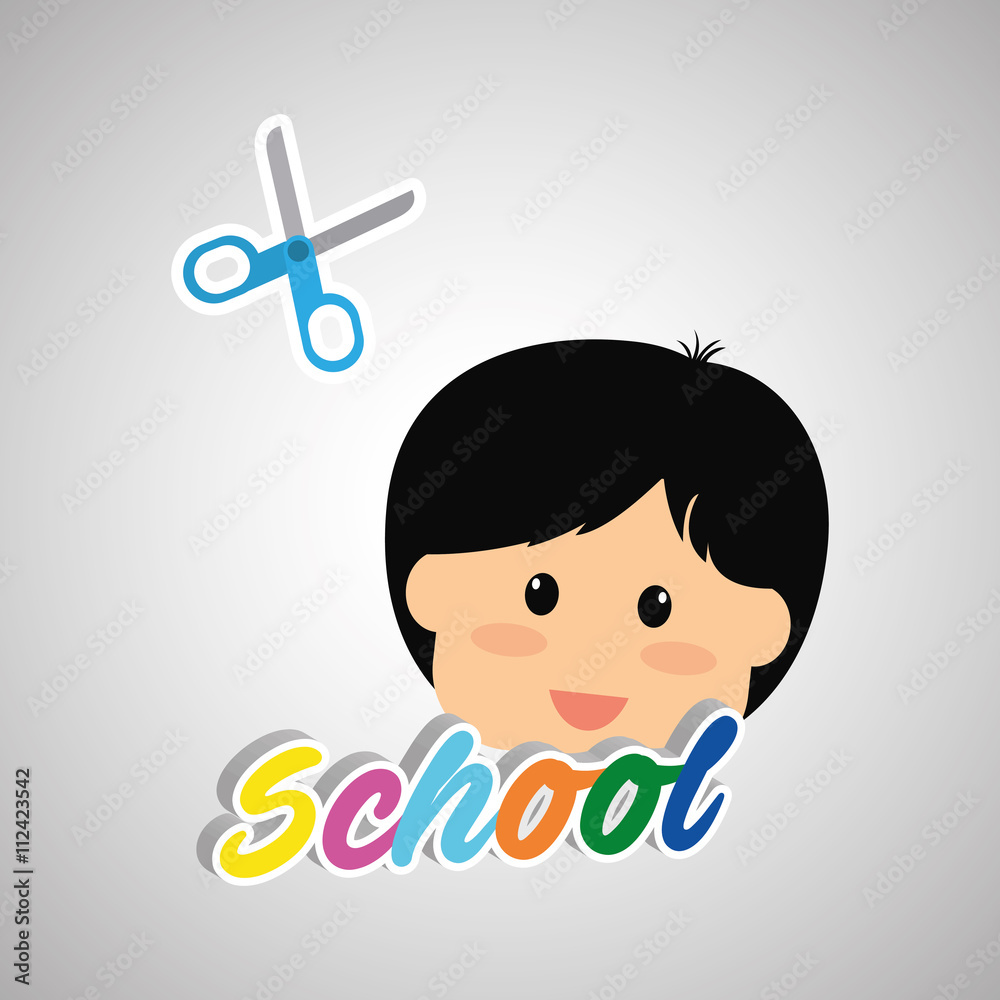 Education design. school icon. isolated illustration , vector Education design. school icon. isolated illustration , vector