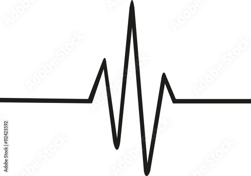 Thin heartbeat line