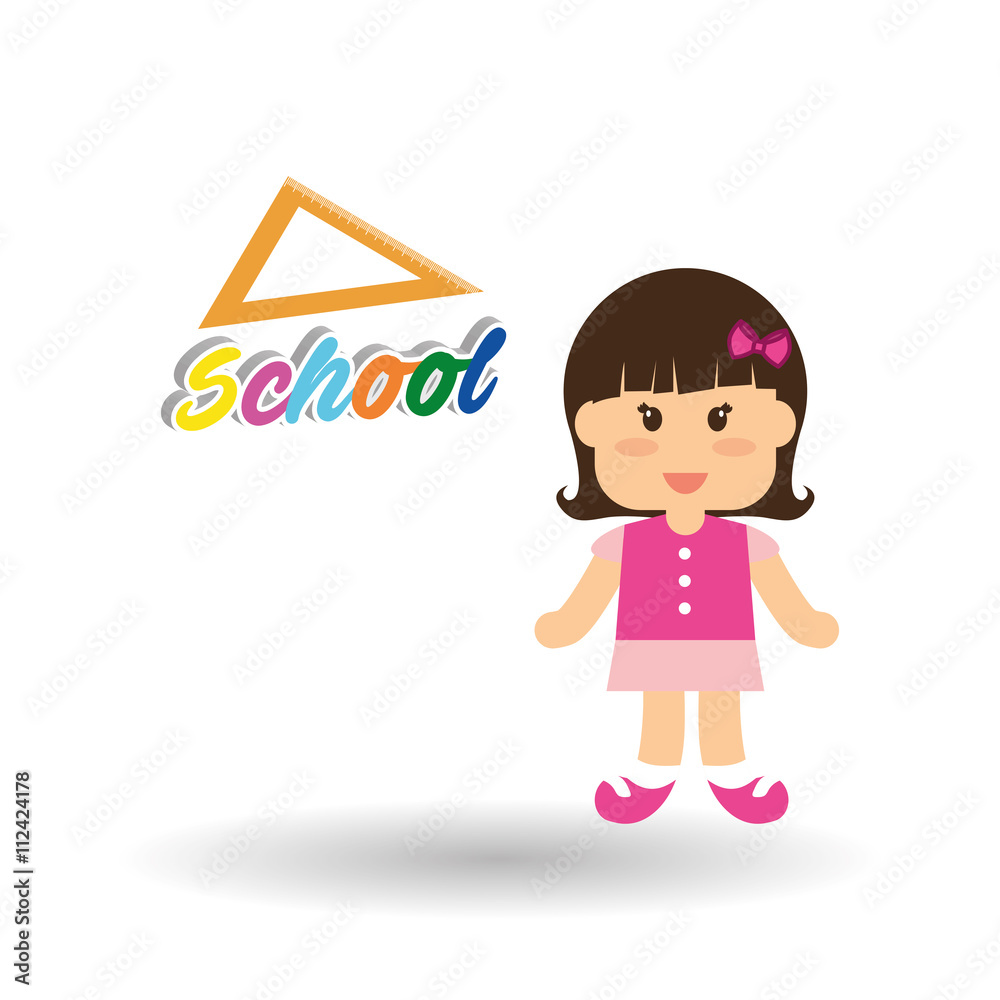 Education design. school icon. isolated illustration , vector Education design. school icon. isolated illustration , vector