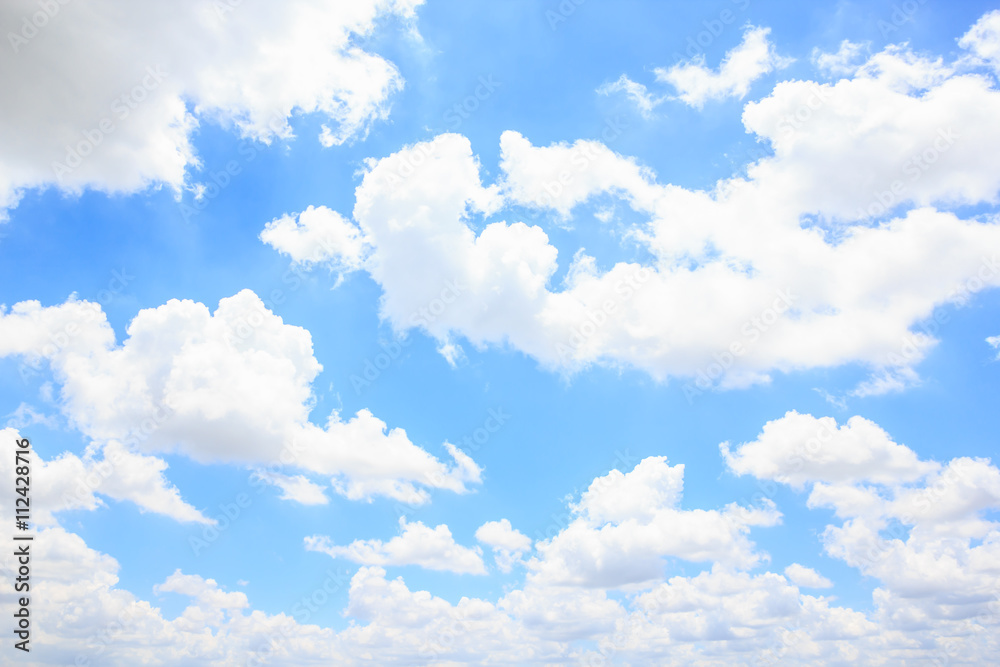 Obraz premium Sky with clouds