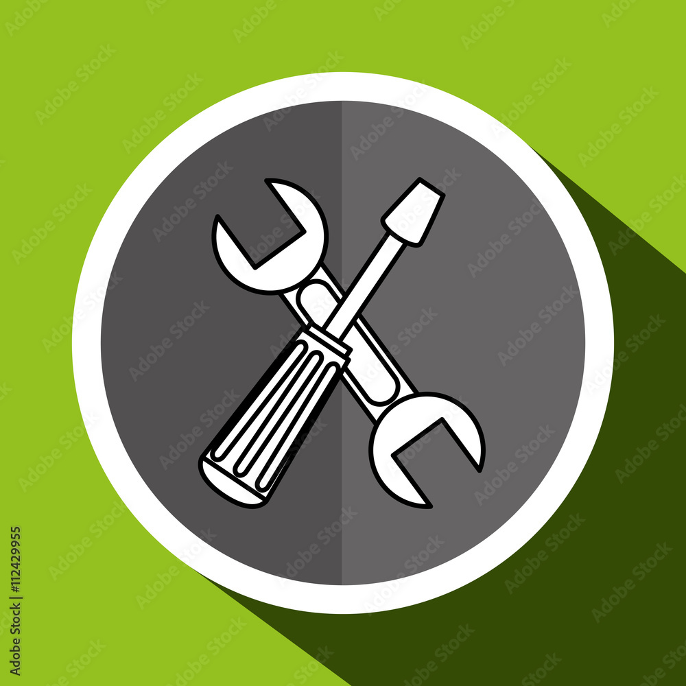 office design. corporate icon. Isolated illustration 