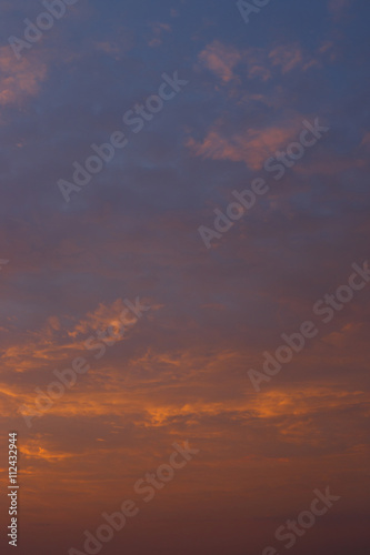 Wallpaper Mural Clouds and sky at sunset Torontodigital.ca