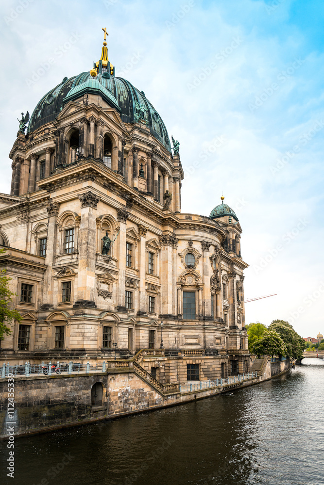 view of Gothic Cathedral in Berlin, Germany