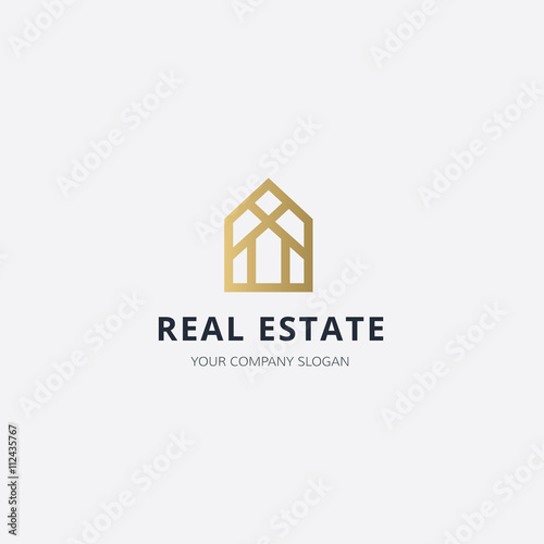 Real estate logo,home logo,house logo,property logo, vector logo template.