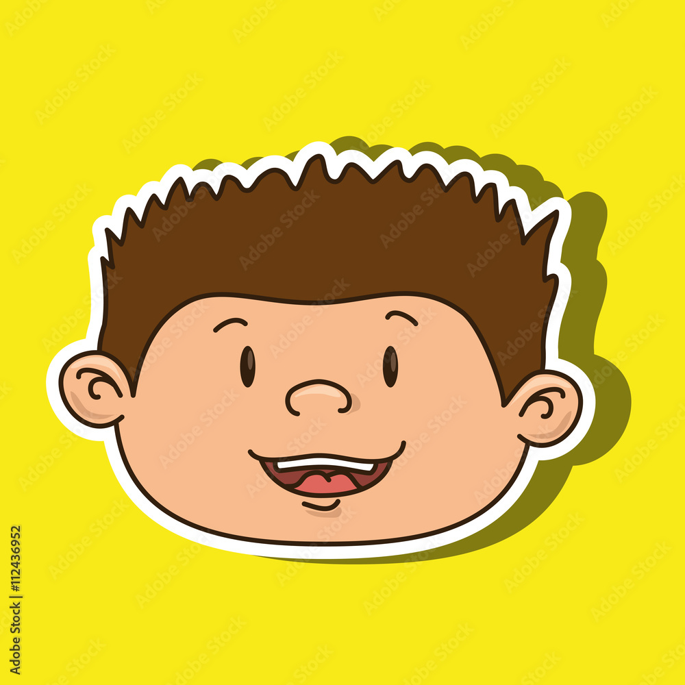 Obraz premium happy kids design 