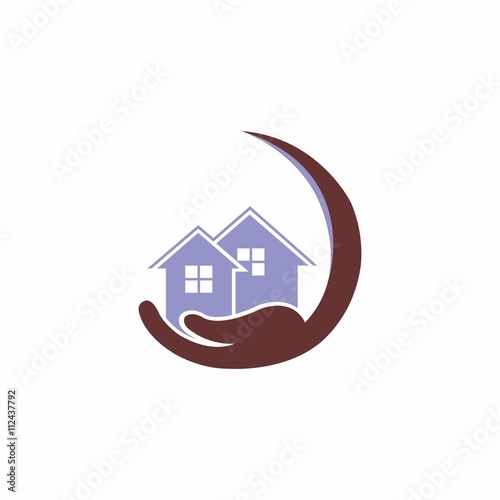 Property Real Estate logo icon vector
