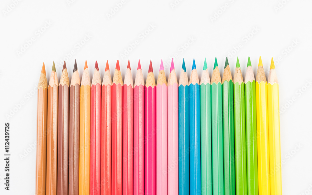 Coloring pencils Coloring pencils