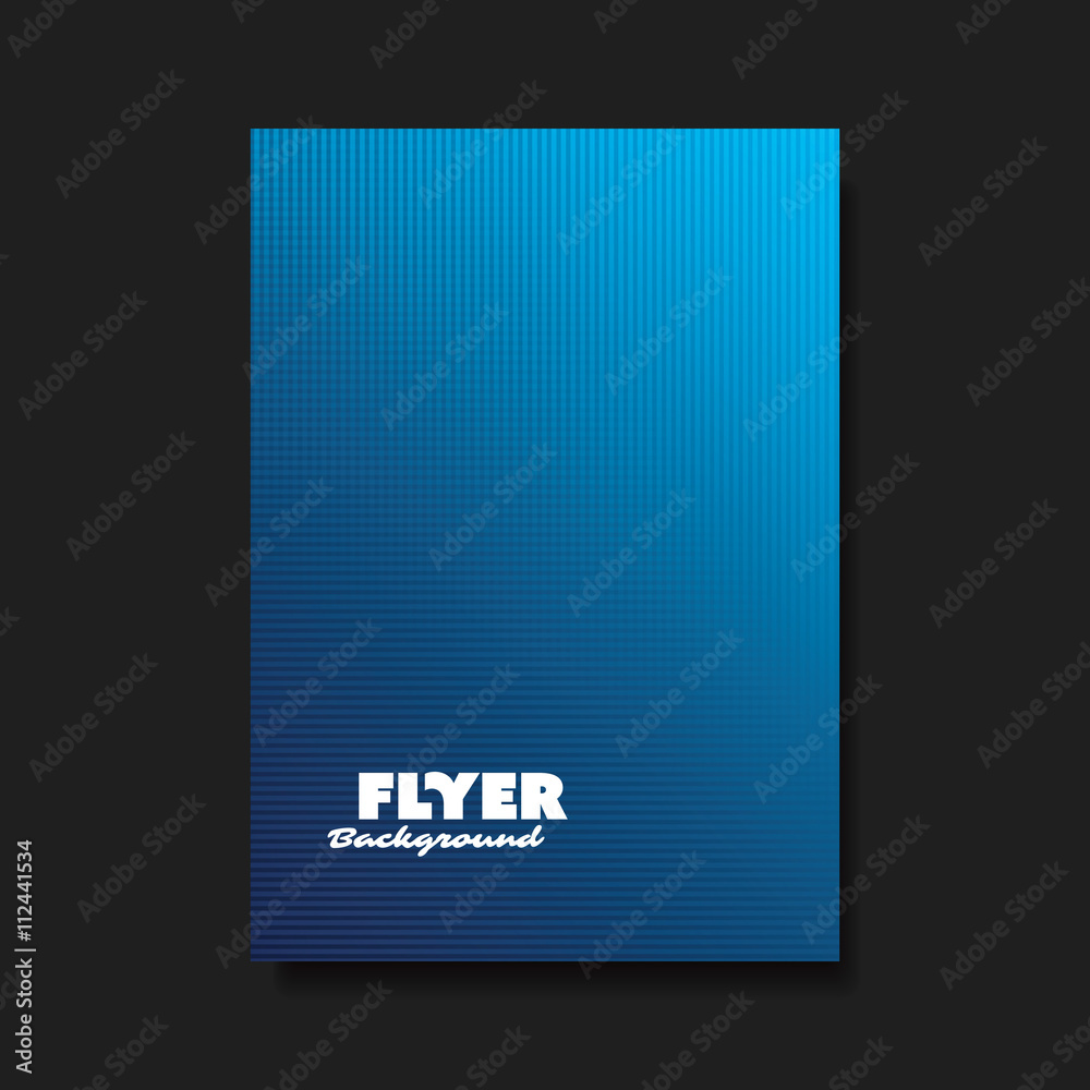 Flyer or Cover Design with Abstract Background Flyer or Cover Design with Abstract Background