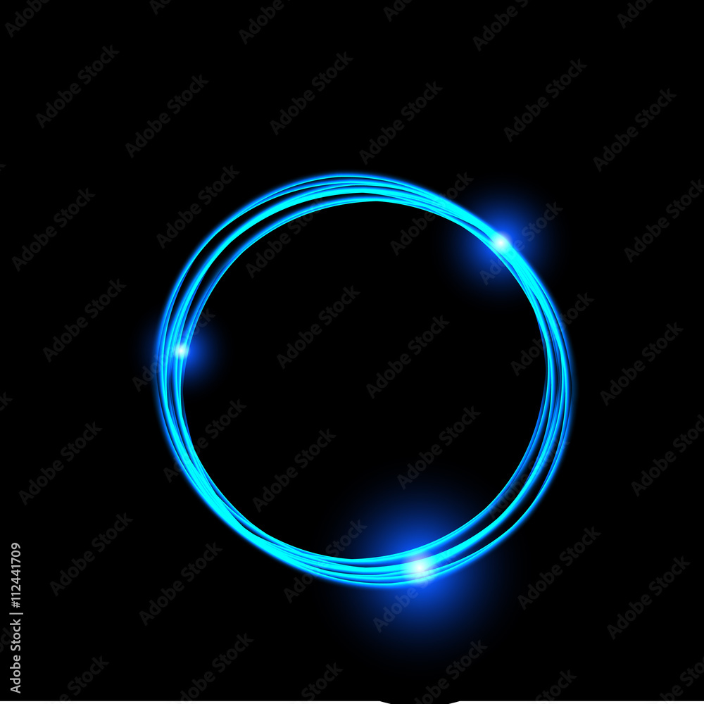 Energy frame. Shining circle banner. Magic light neon energy circle. Glowing fire ring trace. Energy frame. Shining circle banner. Magic light neon energy circle. Glowing fire ring trace.