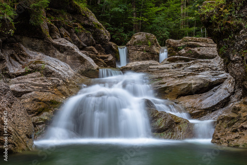 Wasserfall im Ostertaltobel, Allgäu, Deutschland
