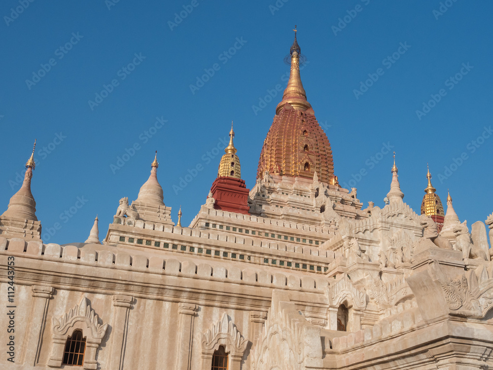 Pagoda at Ananda temple, Bagan