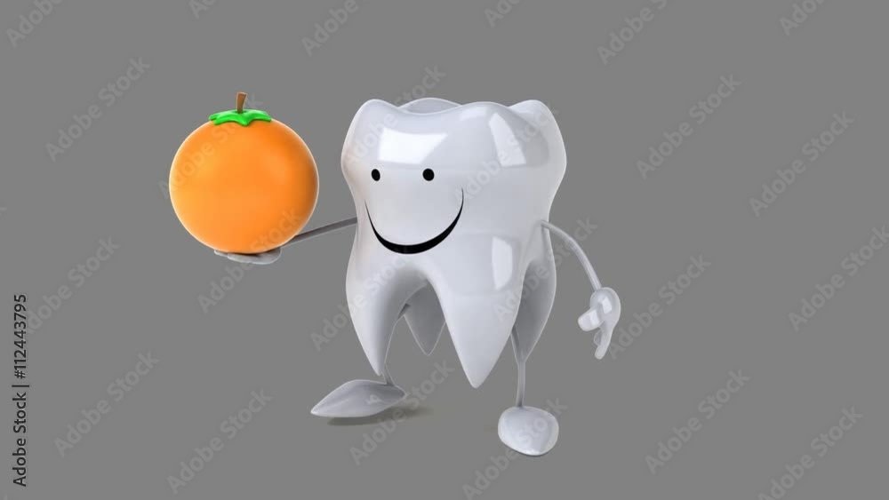 Fun tooth - Computer animation Fun tooth - Computer animation