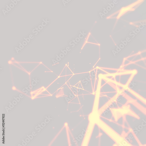 Abstract network connection background