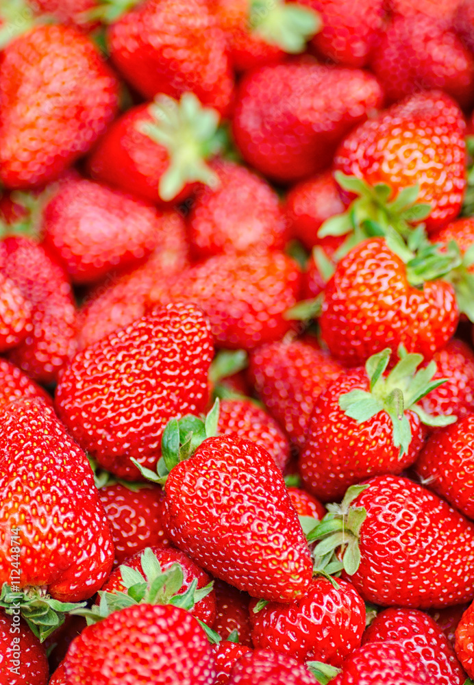 Fresh, ripe, sweet perfect strawberries as a background Fresh, ripe, sweet perfect strawberries as a background
