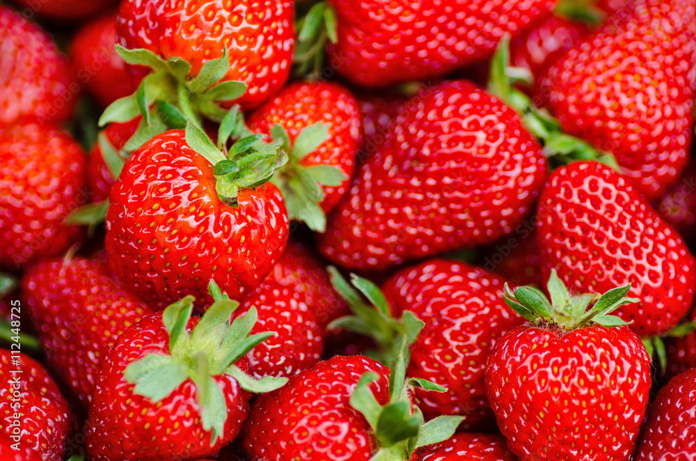 Fresh, ripe, sweet perfect strawberries as a background Fresh, ripe, sweet perfect strawberries as a background