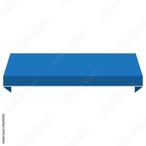 Store awning vector photo
