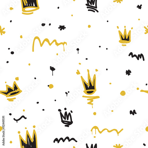 Graffiti seamless pattern
