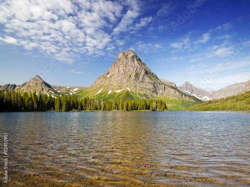 Two Medicine Lake at Glacier National Park photo