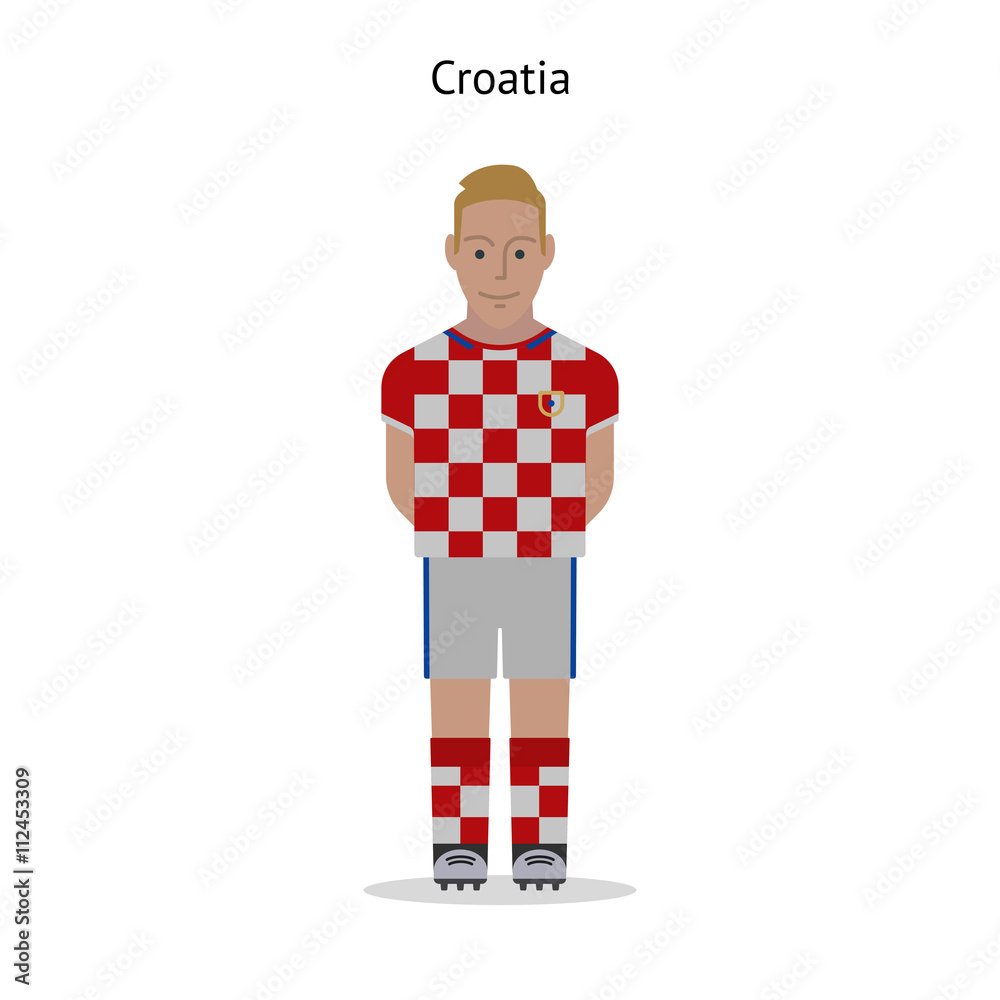 Football kit. Croatia Football kit. Croatia