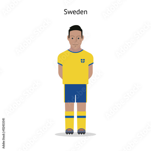 Football kit. Sweden