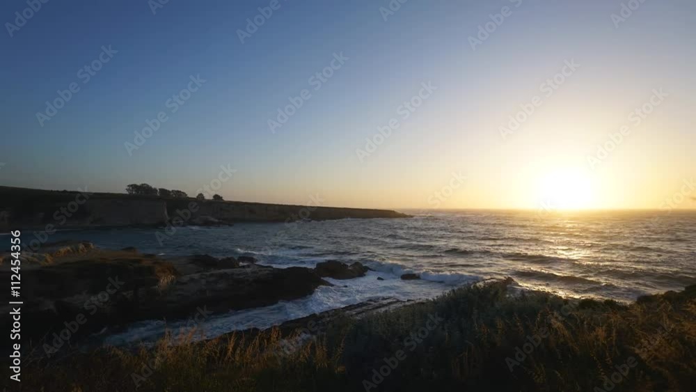 Rapid timelapse at sunset near Spooners Cove Rapid timelapse at sunset near Spooners Cove