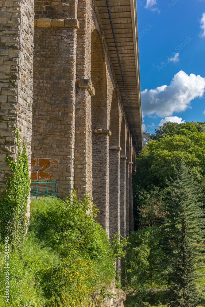 Impressive railway bridge in Luxembourg - 1 Impressive railway bridge in Luxembourg - 1