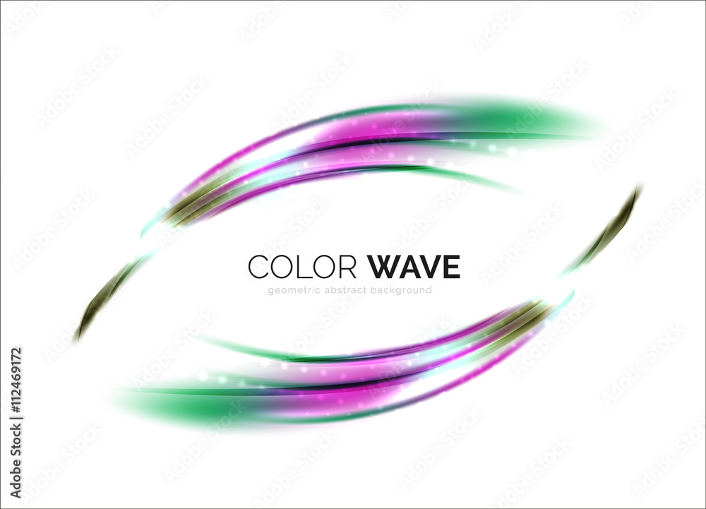 Shiny color wave Shiny color wave