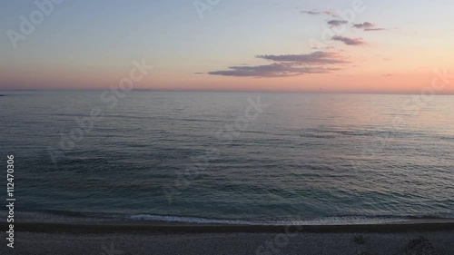 Mare al tramonto