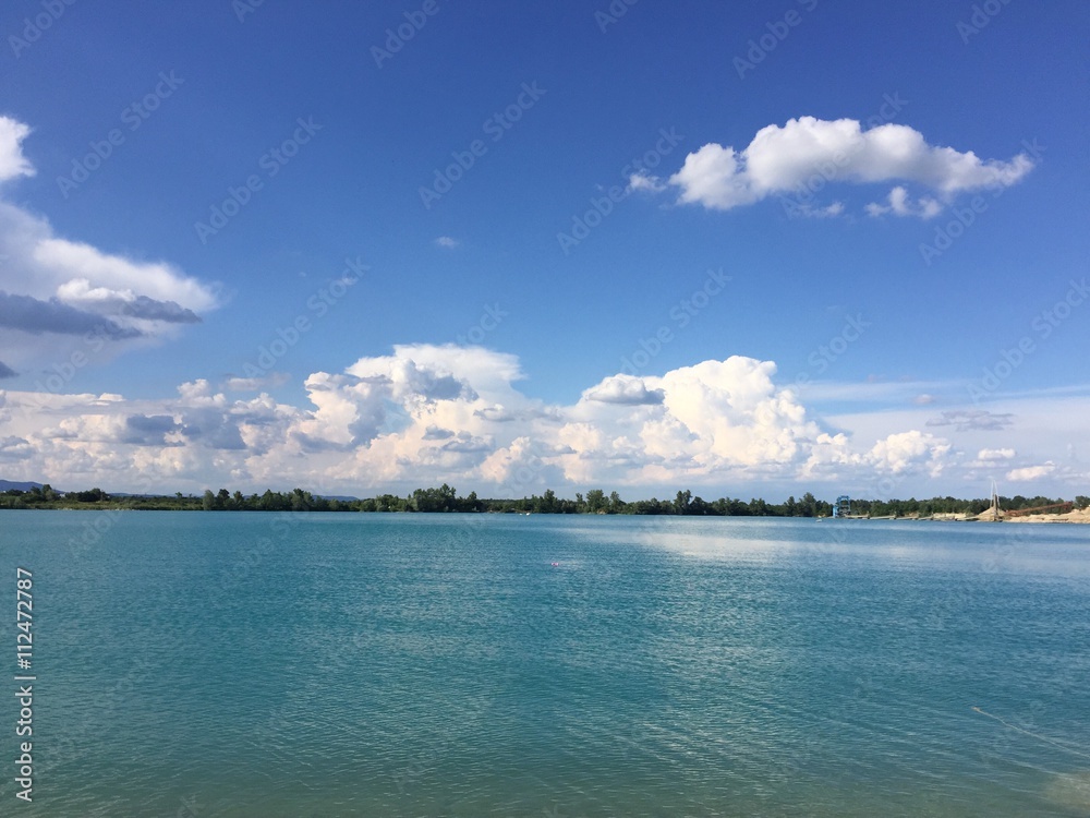 Cice lake near Velika Gorica, Croatia