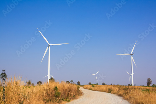 Wallpaper Mural The alternative energy from wind generator farm in Thailand Torontodigital.ca