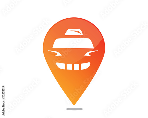 Taxi Logo Symbol - Internet Taxi