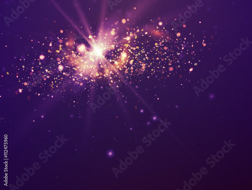 Violet Christmas background. 