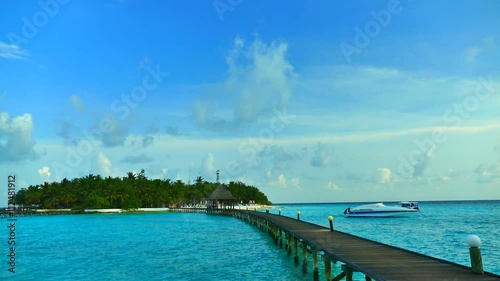 Wallpaper Mural Beautiful tropical beach and sea in maldives island Torontodigital.ca