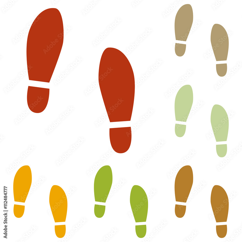 Imprint soles shoes sign Imprint soles shoes sign