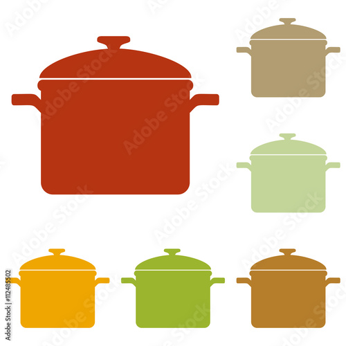 Cooking pan sign