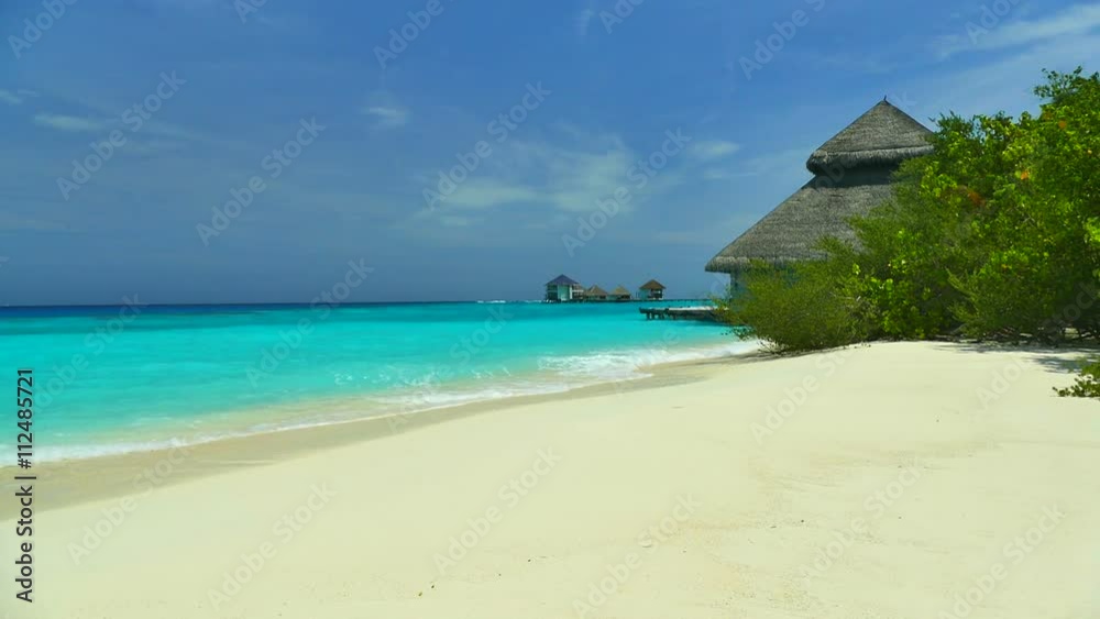 Beautiful tropical beach and sea in maldives island Beautiful tropical beach and sea in maldives island