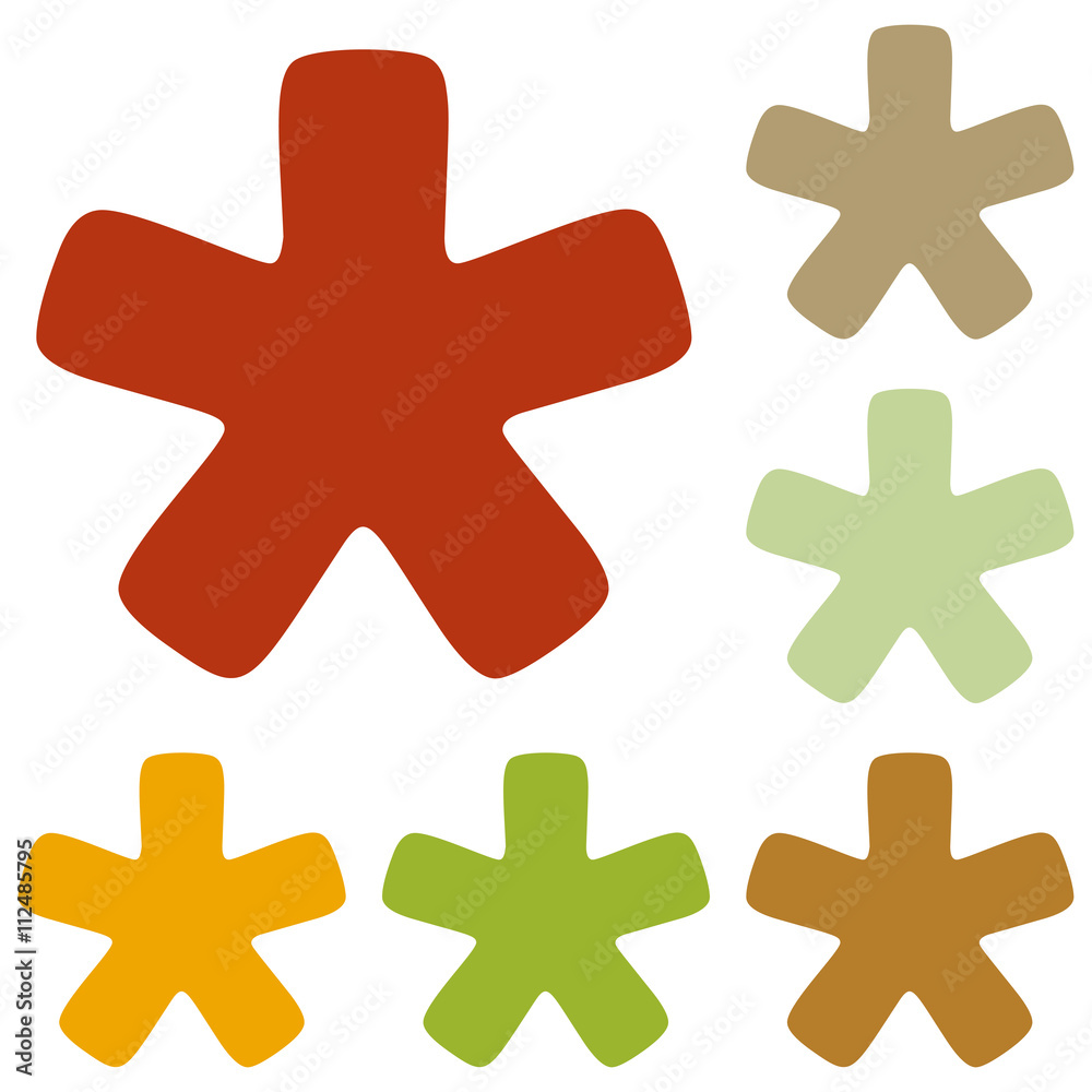 Asterisk star sign Asterisk star sign